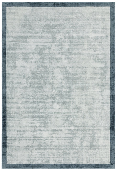 Slade Rug Border Silver/Grey